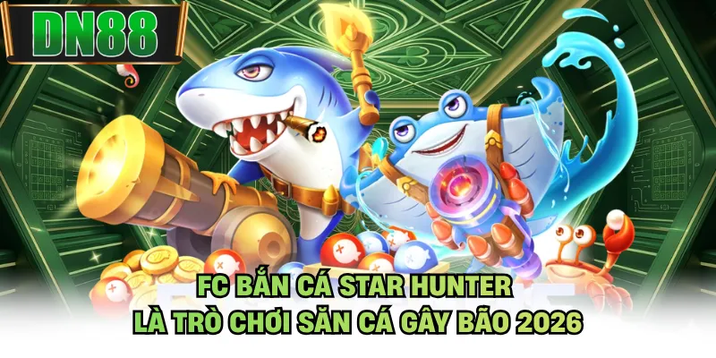 FC bắn cá Star Hunter là trò chơi săn cá gây bão 2026
