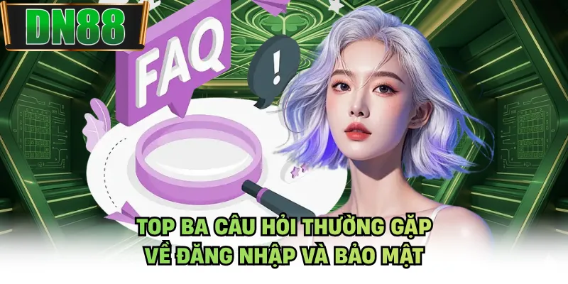 Top ba câu hỏi thường gặp về đăng nhập và bảo mật
