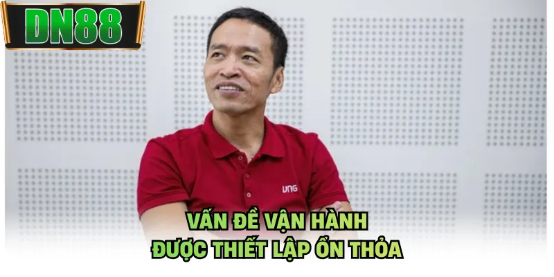 Vấn đề vận hành được thiết lập ổn thỏa